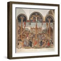 Crucifixion-Giovanni Donato da Montorfano-Framed Art Print