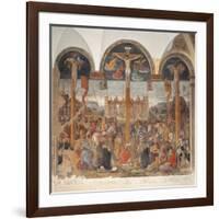 Crucifixion-Giovanni Donato da Montorfano-Framed Art Print