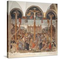 Crucifixion-Giovanni Donato da Montorfano-Stretched Canvas