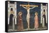Crucifixion-Pietro Cavallini-Framed Stretched Canvas