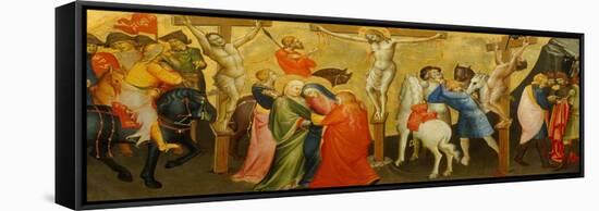 Crucifixion-Lorenzo Monaco-Framed Stretched Canvas