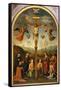 Crucifixion-Pietro Perugino-Framed Stretched Canvas