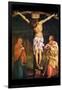 Crucifixion-Matthais Gruenwald-Framed Art Print