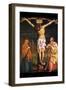 Crucifixion-Matthais Gruenwald-Framed Art Print