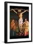 Crucifixion-Matthais Gruenwald-Framed Art Print