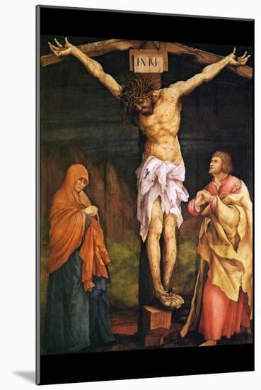 Crucifixion-Matthais Gruenwald-Mounted Art Print