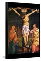 Crucifixion-Matthais Gruenwald-Framed Stretched Canvas