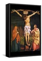 Crucifixion-Matthais Gruenwald-Framed Stretched Canvas