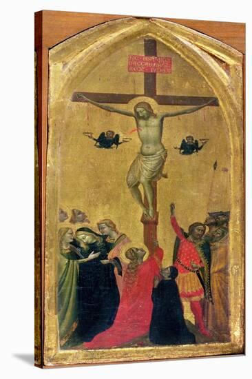 Crucifixion-Bernardo Daddi-Stretched Canvas