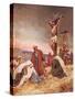 Crucifixion-William Brassey Hole-Stretched Canvas