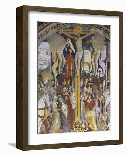 Crucifixion-Giovanni Pietro Da Cemmo-Framed Giclee Print