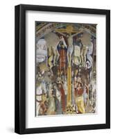 Crucifixion-Giovanni Pietro Da Cemmo-Framed Premium Giclee Print