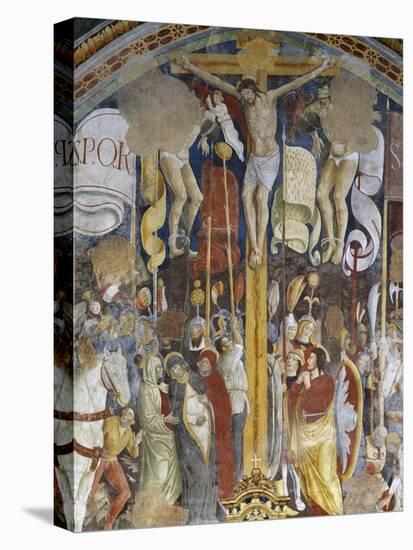 Crucifixion-Giovanni Pietro Da Cemmo-Stretched Canvas