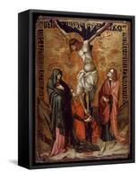 Crucifixion-Stefano Da Ferrara-Framed Stretched Canvas