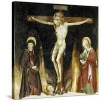 Crucifixion-Michelino Da Besozzo-Stretched Canvas