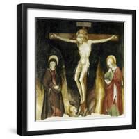 Crucifixion-Michelino Da Besozzo-Framed Giclee Print