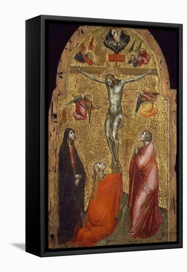 Crucifixion-Niccolo di Pietro Gerini-Framed Stretched Canvas