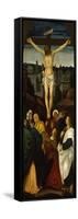 Crucifixion-Gerolamo Giovenone-Framed Stretched Canvas