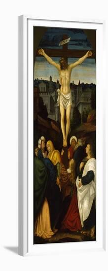 Crucifixion-Gerolamo Giovenone-Framed Giclee Print