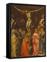 Crucifixion-Lorenzo Monaco-Framed Stretched Canvas