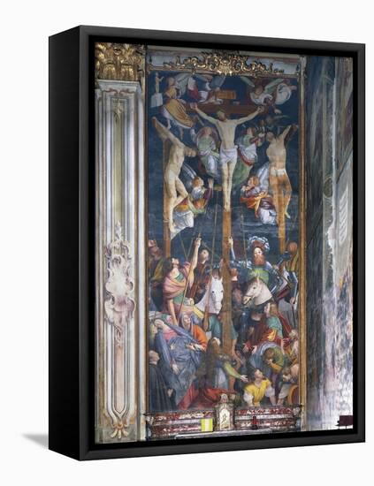 Crucifixion-Gaudenzio Ferrari-Framed Stretched Canvas