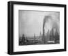 Crude Oil Gushing from Rig-null-Framed Photographic Print