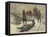 Cruel to Be Kind-Richard Caton Woodville II-Framed Stretched Canvas