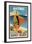 Cruise Antibes-Collection Caprice-Framed Art Print