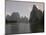 Cruise Boat on Li River Between Guilin and Yangshuo, Guilin, Guangxi Province, China-Angelo Cavalli-Mounted Photographic Print