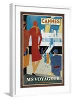 Cruise Cannes-Collection Caprice-Framed Art Print