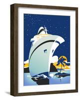Cruise Cover-David Chestnutt-Framed Giclee Print