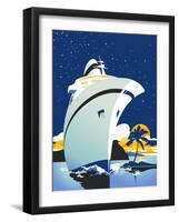 Cruise Cover-David Chestnutt-Framed Premium Giclee Print