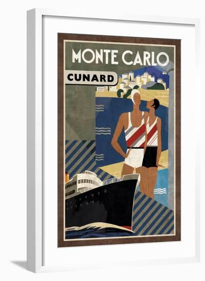 Cruise Monte Carlo-Collection Caprice-Framed Art Print