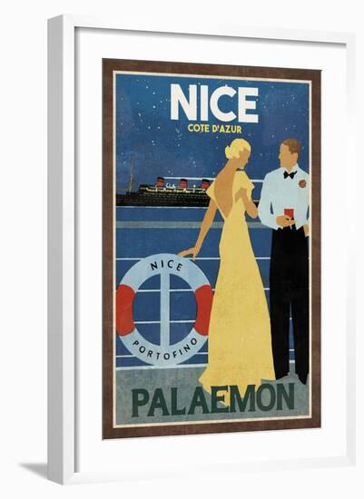 Cruise Nice-Collection Caprice-Framed Art Print