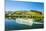 Cruise Ship at Peso Da Regua, Douro Valley, Portugal-phbcz-Mounted Photographic Print