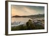 Cruise ship at port, Kingstown, Saint Vincent Island, Saint Vincent And The Grenadines-null-Framed Photographic Print