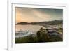 Cruise ship at port, Kingstown, Saint Vincent Island, Saint Vincent And The Grenadines-null-Framed Photographic Print