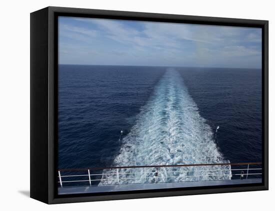 Cruise Ship, Bahamas, West Indies, Caribbean, Central America-Angelo Cavalli-Framed Stretched Canvas