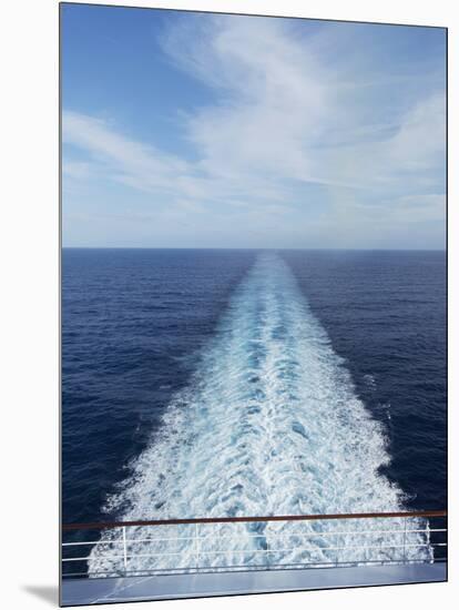 Cruise Ship, Bahamas, West Indies, Caribbean, Central America-Angelo Cavalli-Mounted Photographic Print