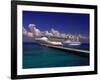 Cruise Ship, Cozumel, Mexico-Walter Bibikow-Framed Photographic Print