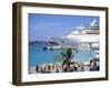 Cruise Ship, Dockside, Nassau, Bahamas, West Indies, Central America-J Lightfoot-Framed Photographic Print