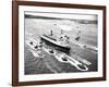 Cruise Ship Entering New York's Harbor-Charles Rotkin-Framed Photographic Print