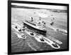 Cruise Ship Entering New York's Harbor-Charles Rotkin-Framed Photographic Print