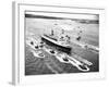 Cruise Ship Entering New York's Harbor-Charles Rotkin-Framed Photographic Print