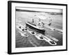 Cruise Ship Entering New York's Harbor-Charles Rotkin-Framed Photographic Print