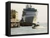 Cruise Ship, Key West, Florida, USA-R H Productions-Framed Stretched Canvas