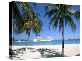 Cruise Ship, Ocho Rios, Jamaica, West Indies, Central America-Sergio Pitamitz-Stretched Canvas