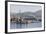 Cruise Ship Passing Harbour, Alert Bay, British Columbia, Canada, North America-Michael DeFreitas-Framed Photographic Print
