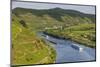 Cruise Ship Passing Through the Riverbend in Bremm-Michael Runkel-Mounted Photographic Print