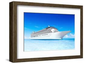 Cruise Ship-Rawpixel-Framed Photographic Print